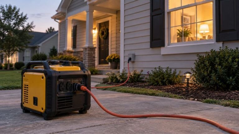 Can a 120V Generator Power a House