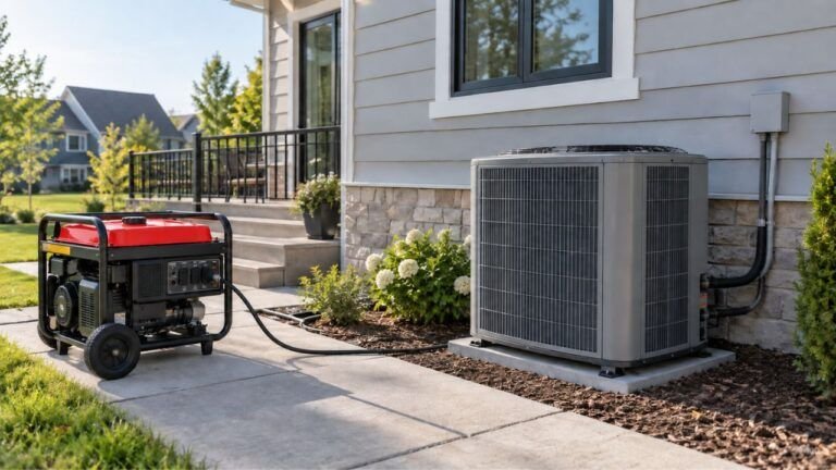 Can a Generator Run a Heat Pump