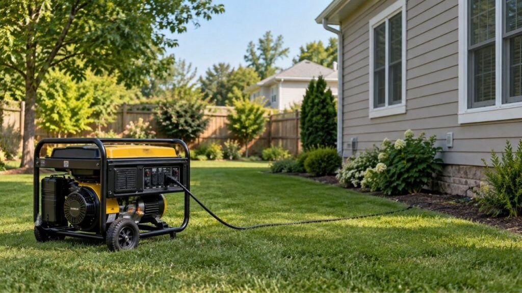 How Far Should a Generator Be From the House
