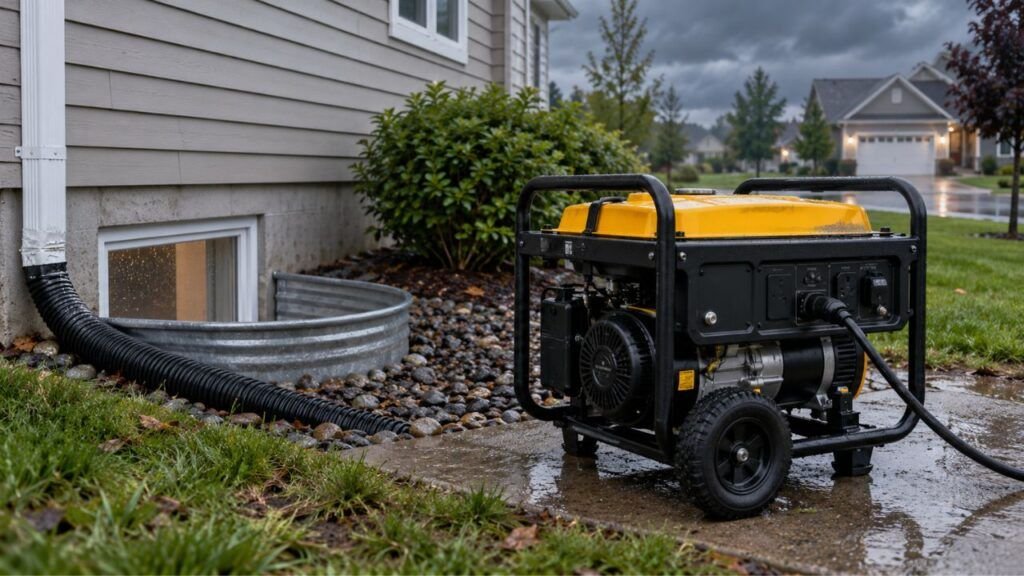 What Size Generator Runs a Sump Pump