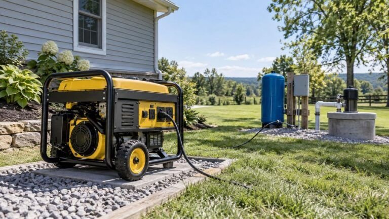 What Size Generator Runs a Well Pump