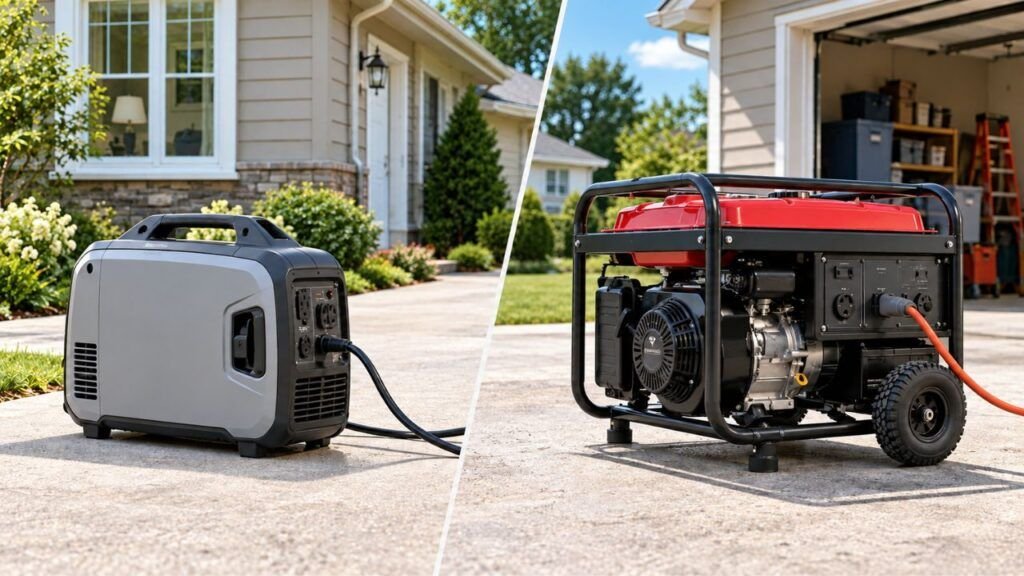 nverter vs Conventional Generator for Home Backup